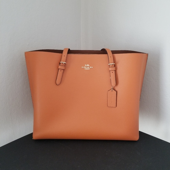 Coach Handbags - Coach Large Mollie Tote 25 Orange